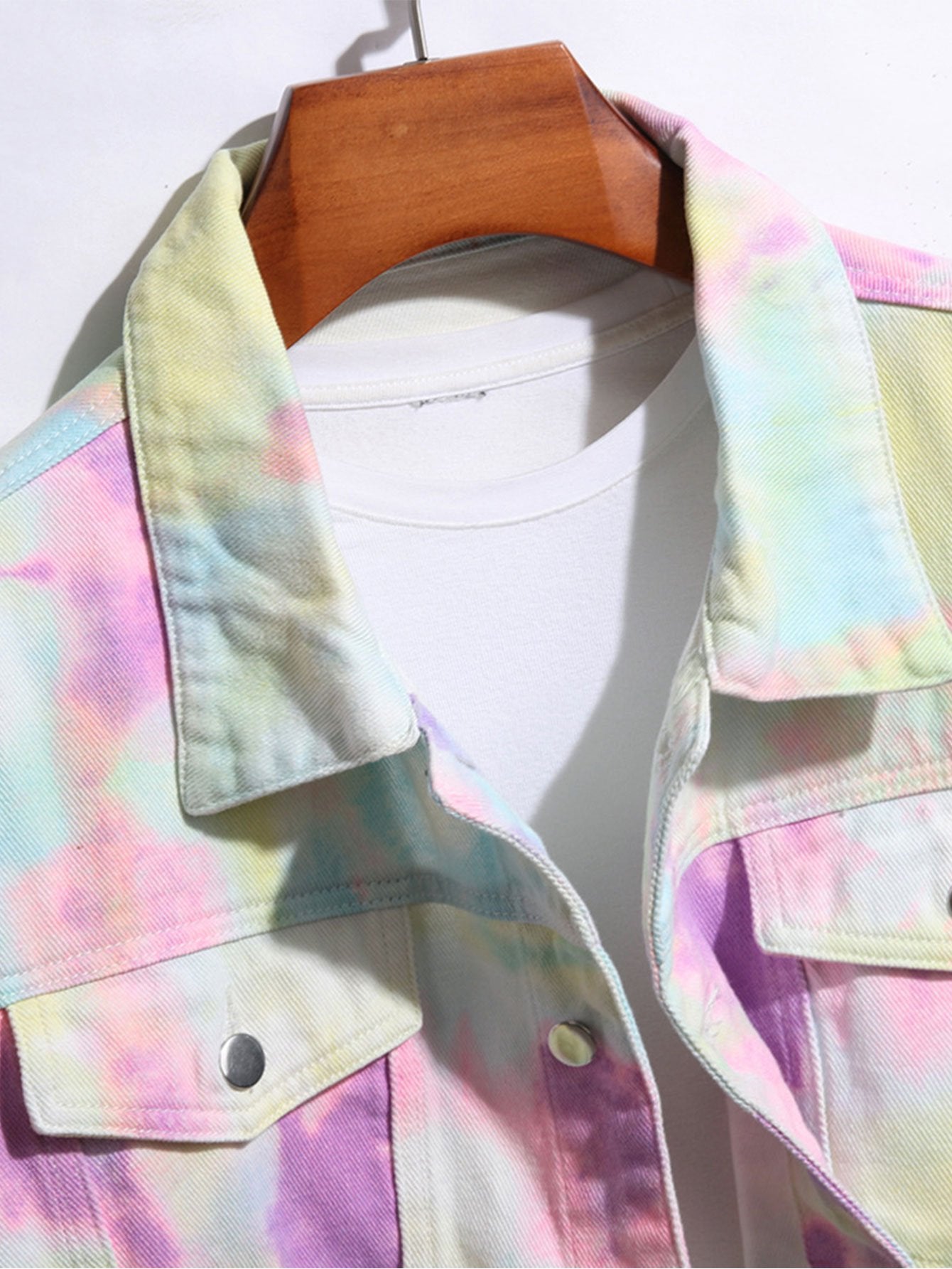 Tie Dye Denim Jacket