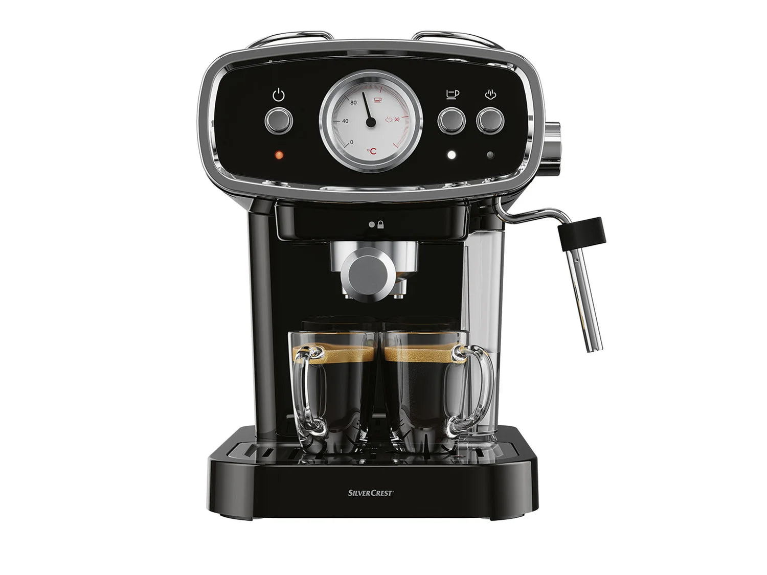 SILVERCREST KITCHEN TOOLS SEM 1050 A2 espresso machine with portafilter system