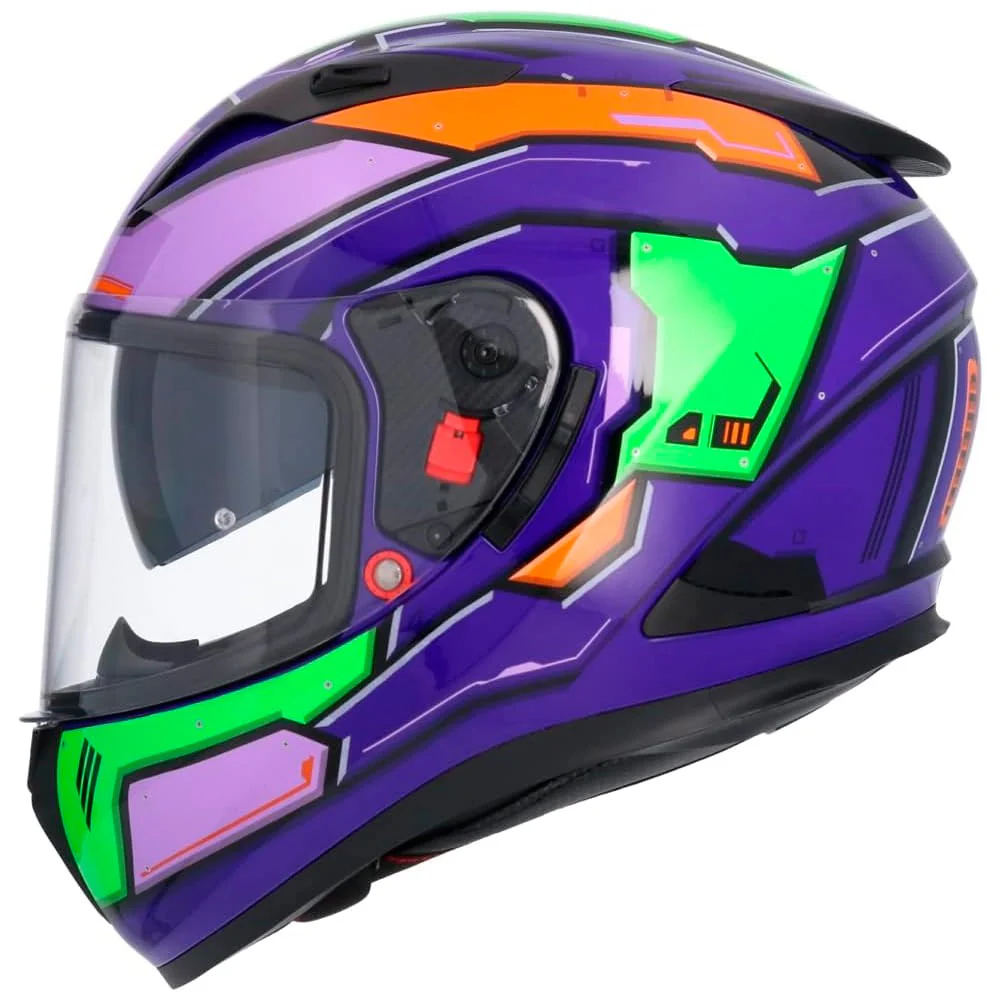 SHIRO SH-605 SHADOW LILAC/VIOLET HELMET