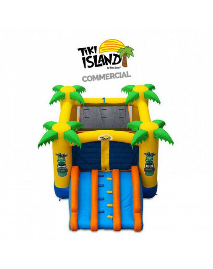 Tiki Island Combo 13 Commercial Inflatable Bouncer w Slide