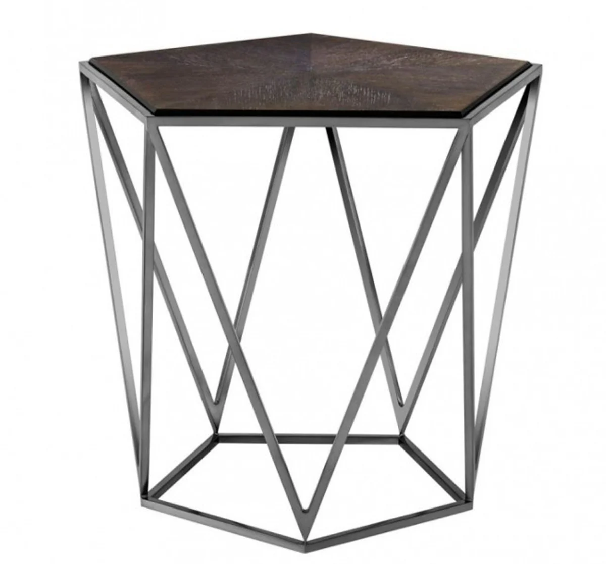 Luxury Art Deco designer side table 57 x 57 x H. 55 cm - luxury hotel table