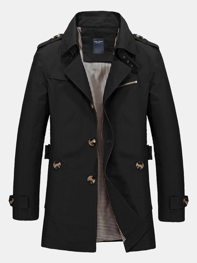 Long Line Chino Coat