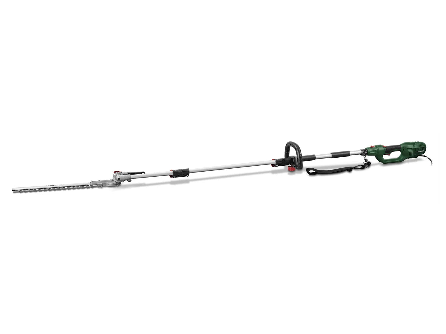 PARKSIDE electric long-handled hedge trimmer PHSL 710 A, cutting length approx. 41 cm